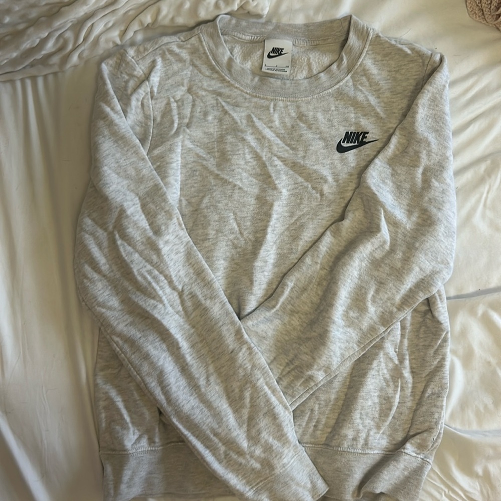 Grey Nike Crewneck
